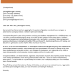 Data Analyst Cover Letter Example | Resume Genius in Report To Senior Management Template