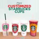 Diy Customized Starbucks Cups – Personalize With A Name Intended For Starbucks Create Your Own Tumbler Blank Template