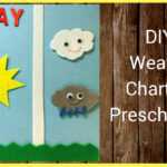 Diy I Weather Chart For Preschoolers Regarding Kids Weather Report Template