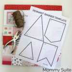 Diy Paper Pennant Banner (W/ Free Template) – Mommy Suite For Homemade Banner Template