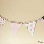 Diy Paper Pennant Banner (W/ Free Template) – Mommy Suite With Regard To Triangle Pennant Banner Template