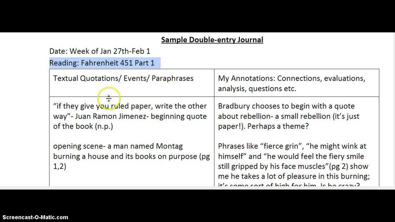 Double Entry Journals – Youtube In Double Entry Journal Template For Word