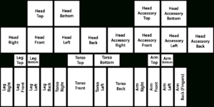 Download Minecraft Skin Template - Minecraft Skin Blank within Minecraft Blank Skin Template