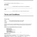 Download Personal Loan Agreement Template | Pdf | Rtf | Word Regarding Blank Loan Agreement Template