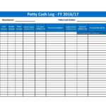 Download Petty Cash Log Style 68 Template For Free At With Petty Cash Expense Report Template