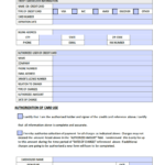 Download Sample Credit Card Authorization Form Template Pertaining To Credit Card Authorization Form Template Word