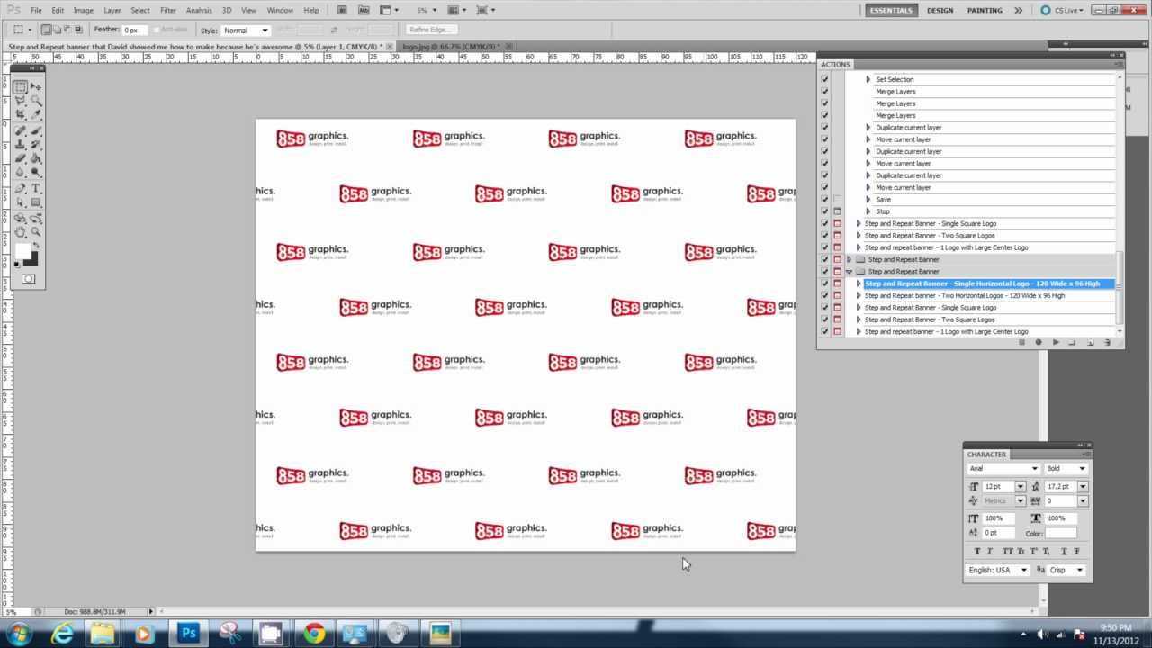Downloading And Using The Step And Repeat Photoshop Action Pertaining To Step And Repeat Banner Template