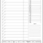 √ Free Printable Daily Planner Template | Templateral Pertaining To Printable Blank Daily Schedule Template