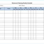 ✓ Free Printable Cleaning Checklist Template | Zitemplate Within Blank Checklist Template Word