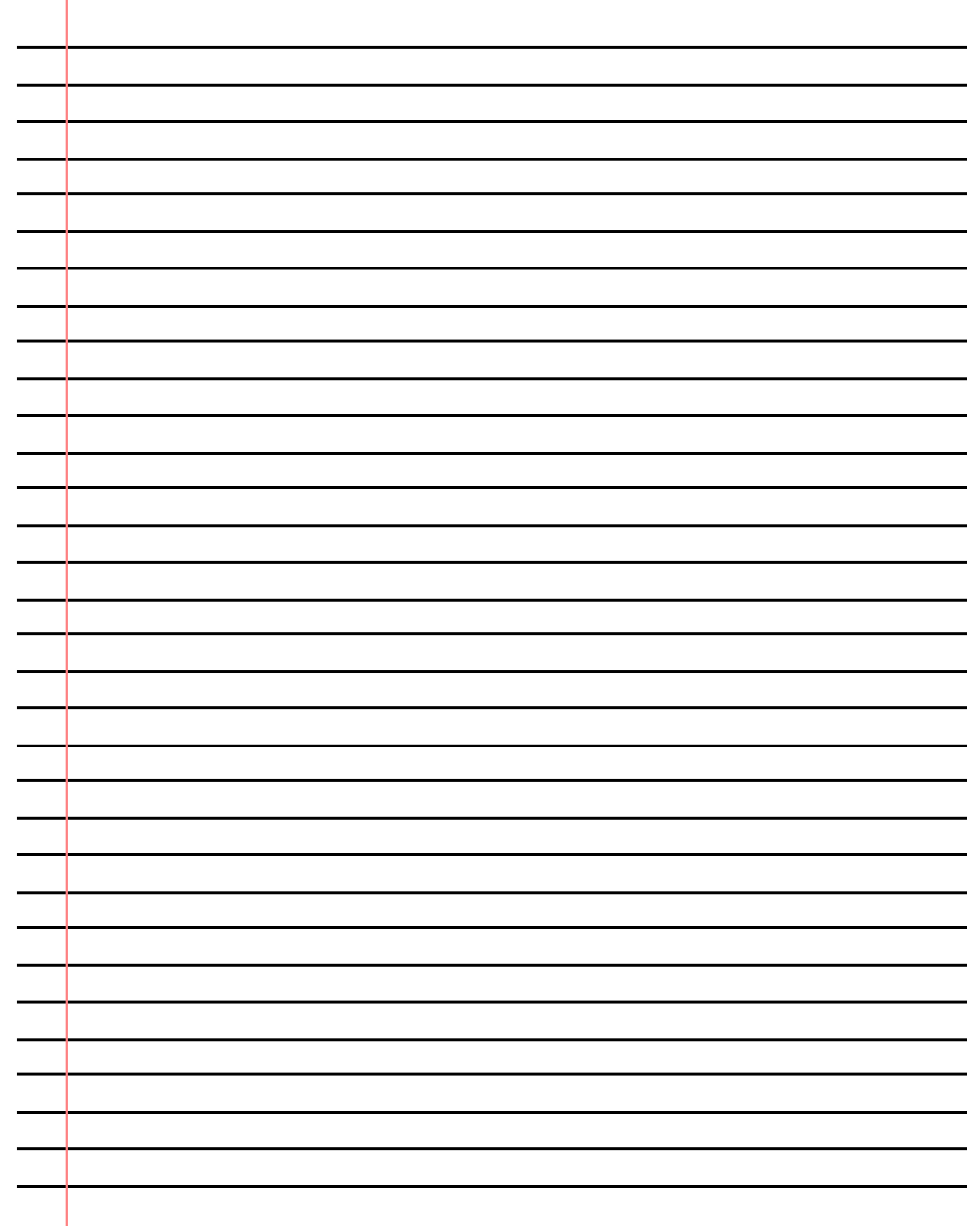 Ruled Paper Template Word - Sample Design Templates