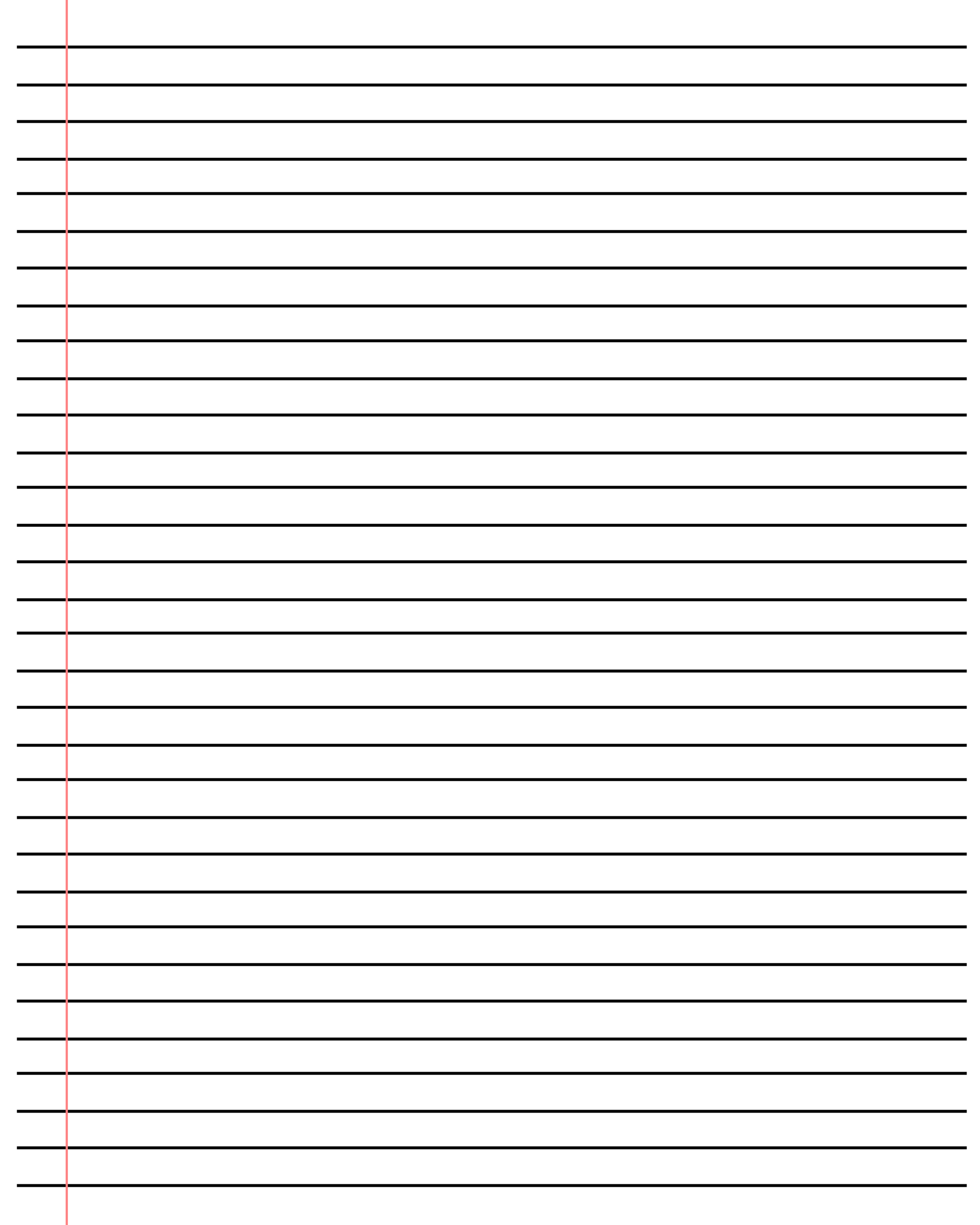 ❤️20+ Free Printable Blank Lined Paper Template In Pdf❤️ Intended For Ruled Paper Template Word