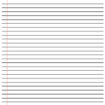 ❤️20+ Free Printable Blank Lined Paper Template In Pdf❤️ Throughout Ruled Paper Word Template