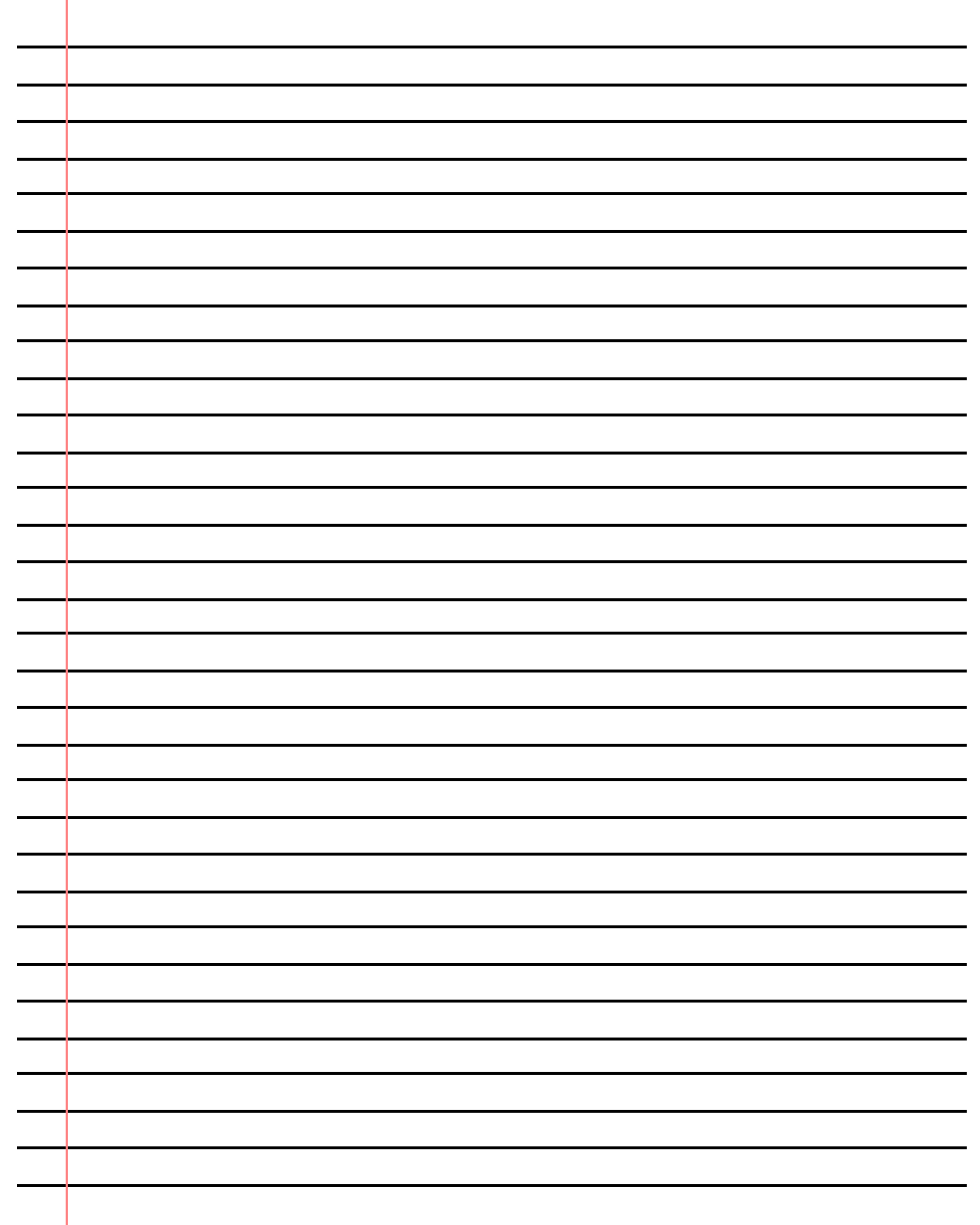 ❤️20+ Free Printable Blank Lined Paper Template In Pdf❤️ Throughout Ruled Paper Word Template