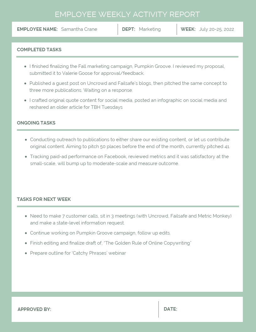 E8A Market Visit Report Template | Wiring Library Throughout Site Visit Report Template