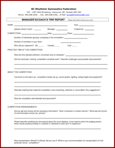 Editable 12 Business Trip Report Examples Pdf Word Apple inside Business Trip Report Template Pdf
