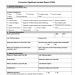 Editable Accident Estigation Form Template Uk Report Format For Incident Report Template Uk