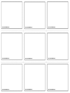 Editable Flashcard Template Word - Fill Online, Printable intended for Free Printable Blank Flash Cards Template