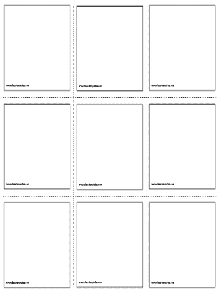 Editable Flashcard Template Word - Fill Online, Printable Intended For Free Printable Blank Flash Cards Template