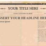Editable Newspaper Templates For Microsoft Word – Cakeb pertaining to Old Newspaper Template Word Free