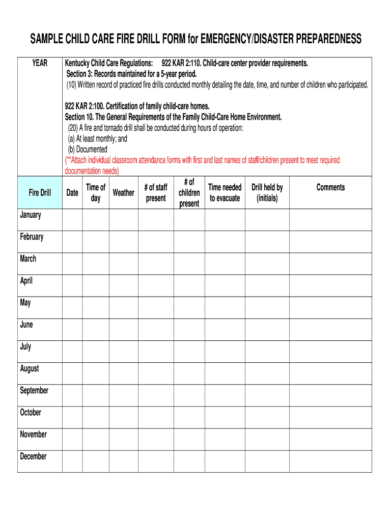 Emergency Drill Documentation Sheet – Fill Online, Printable Pertaining To Fire Evacuation Drill Report Template