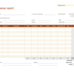 Employee Expense Report Xls Template | Templates At Intended For Expense Report Template Xls