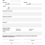 Employee Incident Report - 4 Free Templates In Pdf, Word with Incident Report Form Template Word