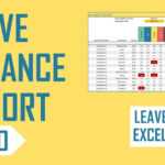 Employee Leave Manager Excel Template – Leave Balance Report Within Employee Daily Report Template