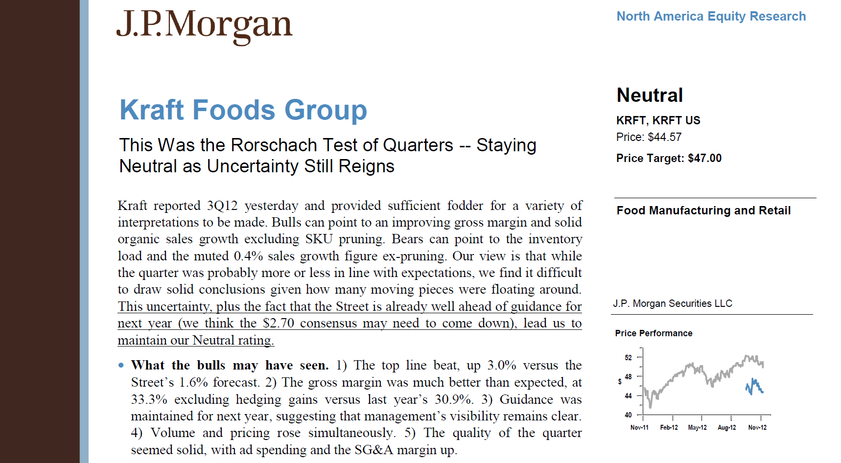 Equity Research Report – An Inside Look At What's Actually Intended For Equity Research Report Template