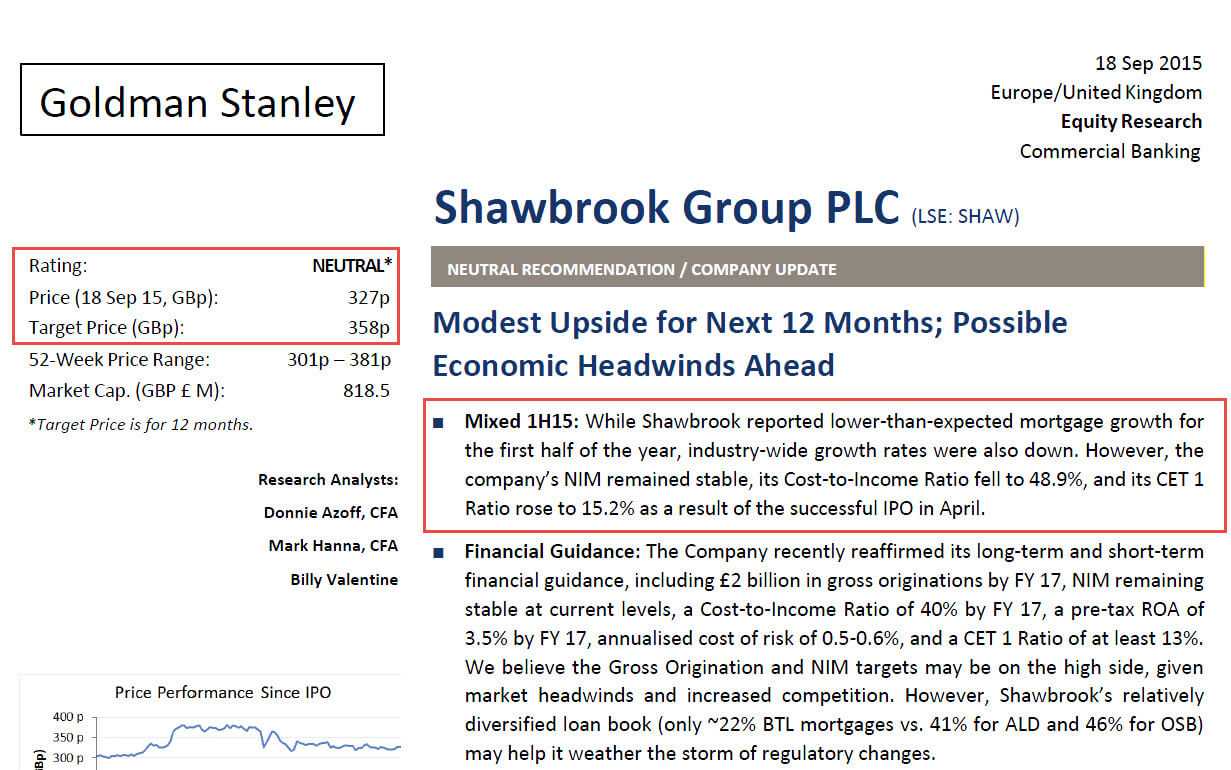 Equity Research Report: Samples, Tutorials, And Explanations Intended For Stock Analyst Report Template