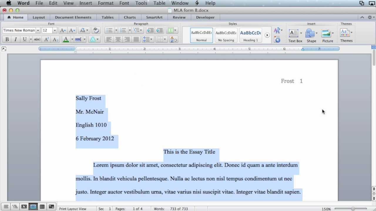 How To Apply Apa Format In Microsoft Word - img-stache