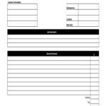Estimate Template – Fill Online, Printable, Fillable, Blank Throughout Blank Estimate Form Template