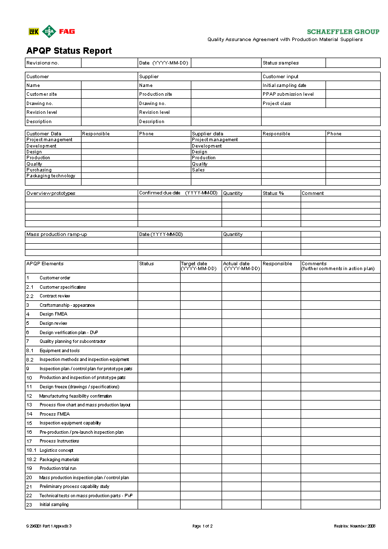 Excel Status Report | Templates At Allbusinesstemplates In Production Status Report Template