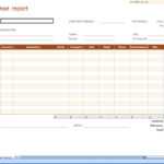 Expense Report Excel Template | Reporting Expenses Excel In Expense Report Spreadsheet Template