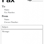 😄free Printable Standard Fax Cover Sheet Template😄 Inside Fax Cover Sheet Template Word 2010
