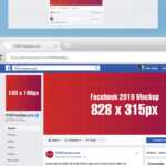 Facebook Page Mockup 2018 Template Psd On Behance Within Facebook Banner Template Psd
