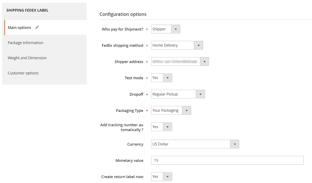 Fedex Shipping Manager Magento 2 Extension | Firebear Intended For Fedex Label Template Word