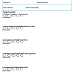Feedback Form For Employees Performance Intended For Word Employee Suggestion Form Template