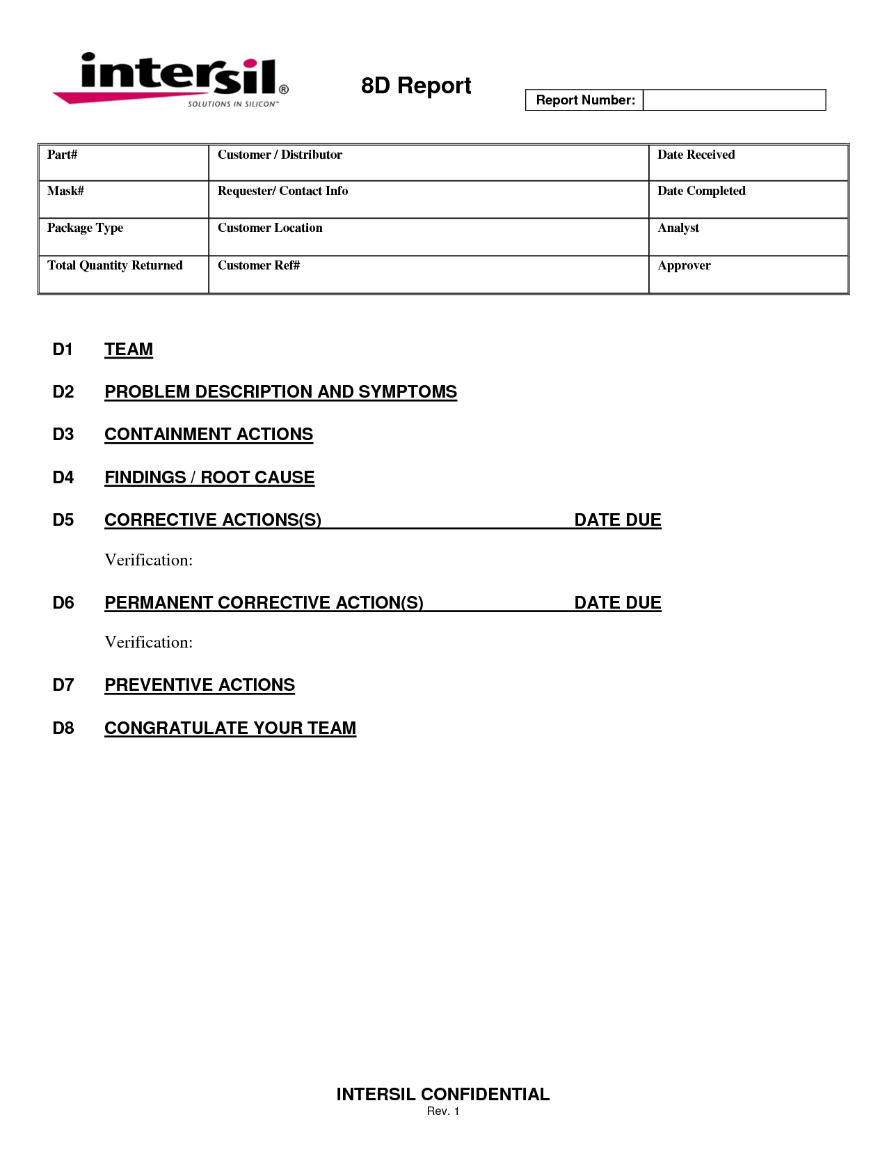 Finest Failure Analysis Report Template Sample For Your With Regard To Failure Analysis Report Template