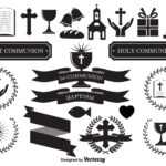 First Communion Free Vector Art – (882 Free Downloads) Throughout First Communion Banner Templates