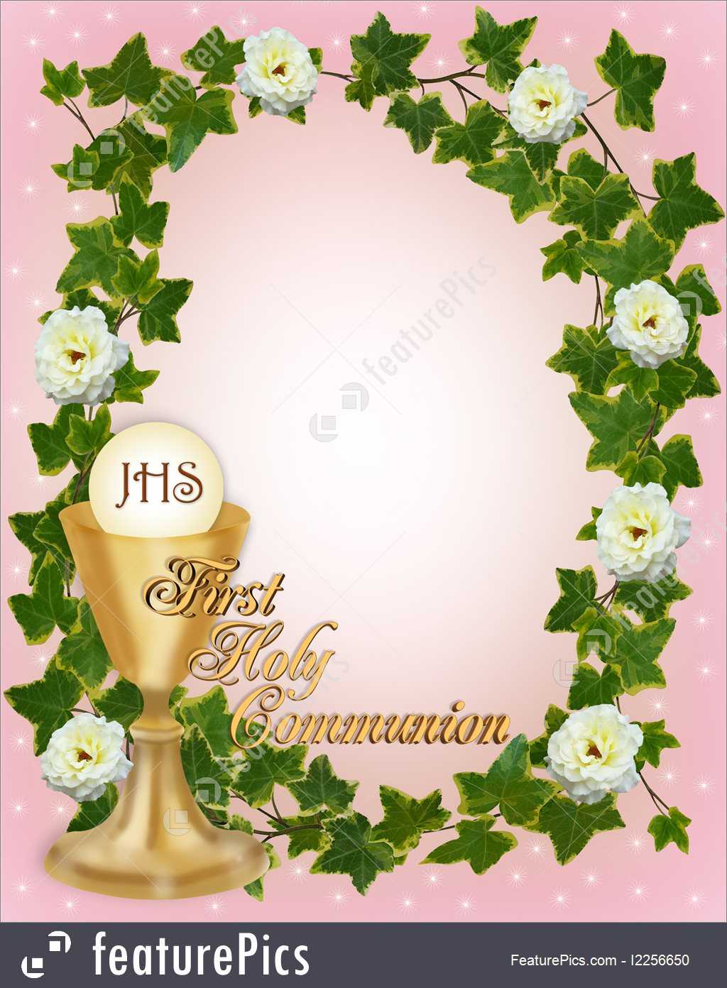 First Holy Communion Program Template For Mac With Regard To First Holy Communion Banner Templates