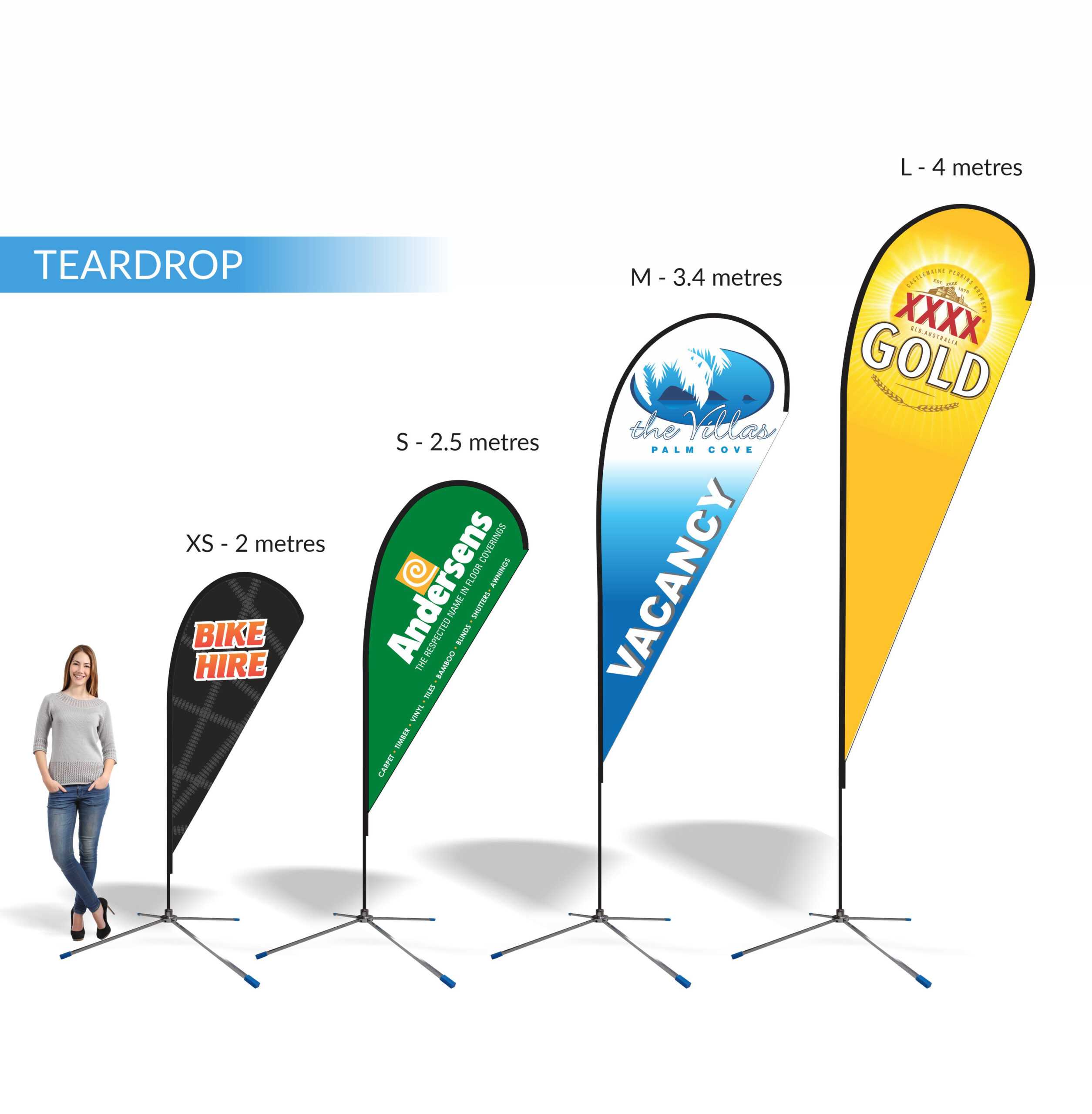 Flag Banners In Sharkfin Banner Template