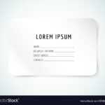 Form Blank Template Business Card Paper And Pertaining To Blank Business Card Template Download