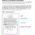 Formal Lab Report Example Chemistry – Docsity Pertaining To Chemistry Lab Report Template