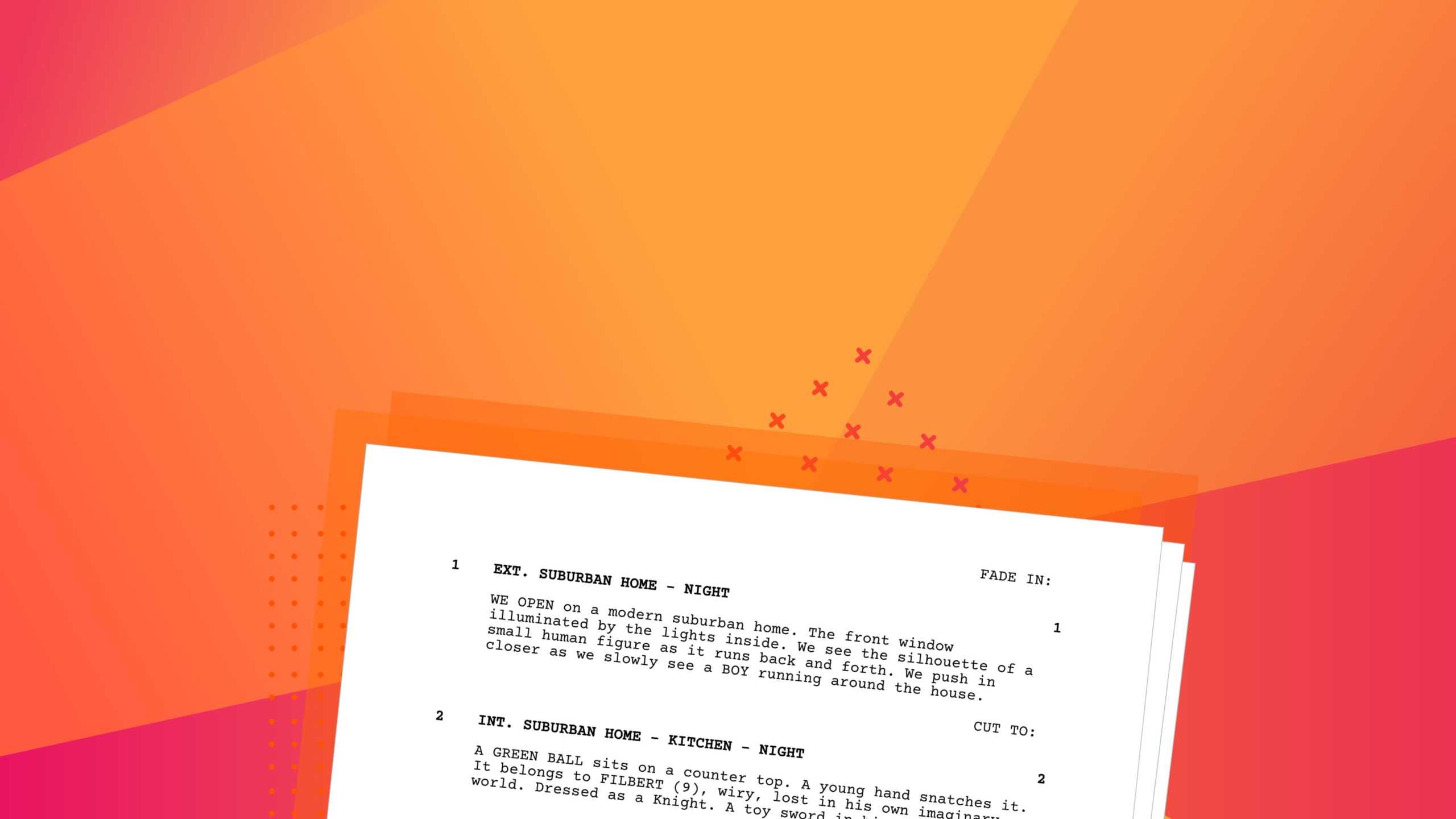 Shooting Script Template Word