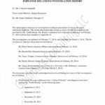 Free 10 Workplace Investigation Report Examples Pdf Examples Throughout Hr Investigation Report Template