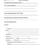 Free 11+ Credit Inquiry Forms In Pdf | Ms Word For Enquiry Form Template Word