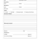 Free 13+ Hazard Report Forms In Ms Word | Pdf For Generic Incident Report Template
