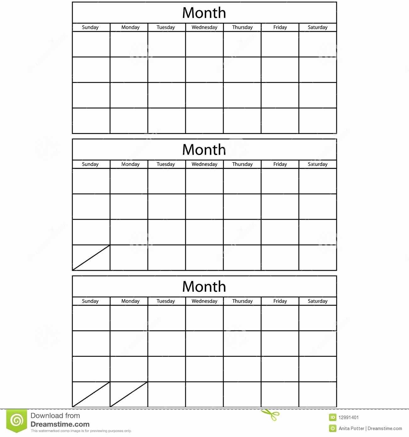 Free 3 Month Calendar Templates – Calendar Inspiration Design Intended For Blank One Month Calendar Template
