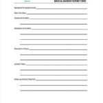 Free 7+ Medical Report Forms In Pdf | Ms Word Intended For Incident Report Form Template Word