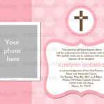 Free Baptism Cards To Print – Tomope.zaribanks.co Within Blank Christening Invitation Templates